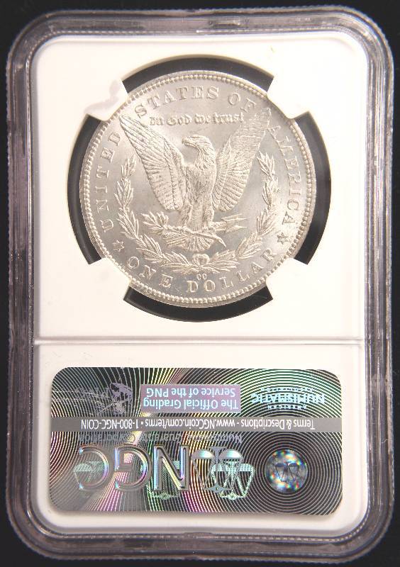 1884 CC CARSON CITY MORGAN SILVER DOLLAR MS64 NGC