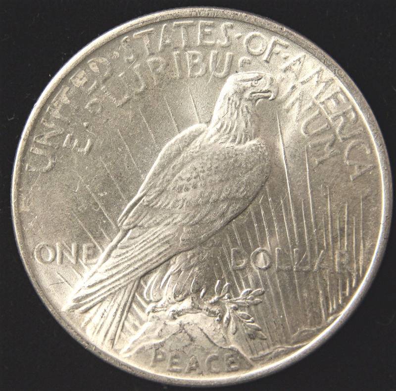 1922 PEACE SILVER DOLLAR UNC