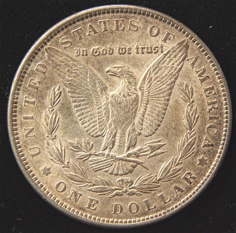 1889 MORGAN SILVER DOLLAR UNC