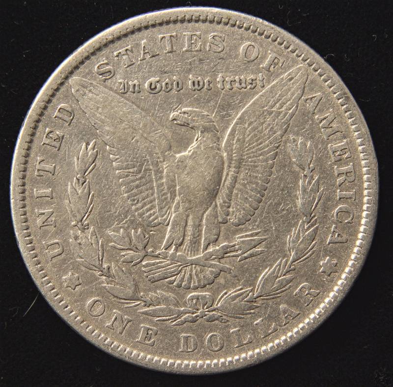 1879 MORGAN SILVER DOLLAR FINE