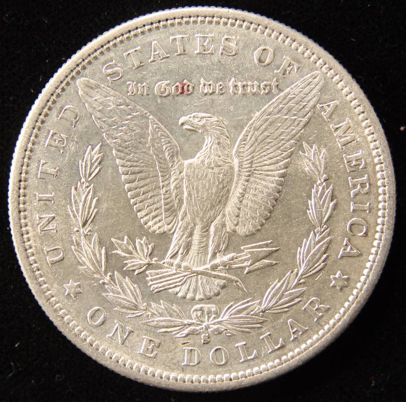1881-S MORGAN SILVER DOLLAR BU UNC