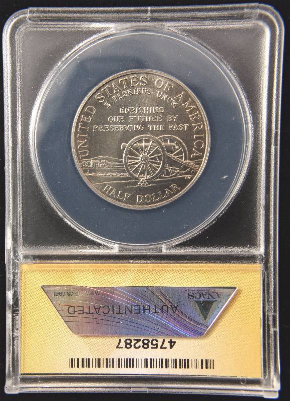 1995-S US CIVIL WAR COMMEMORATIVE HALF DOLLAR MS69 ANACS