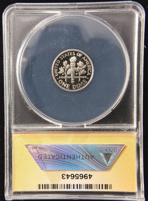 2009-S PROOF ROOSEVELT DIME PF67 ANACS