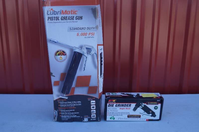 Die Grinder & Grease Gun