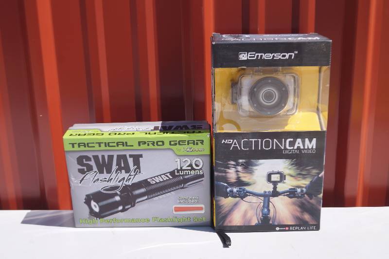 Action Camers & Tactical Flashlight