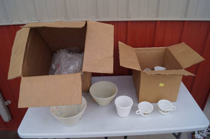 Pyrex BowlsCoffee Cups