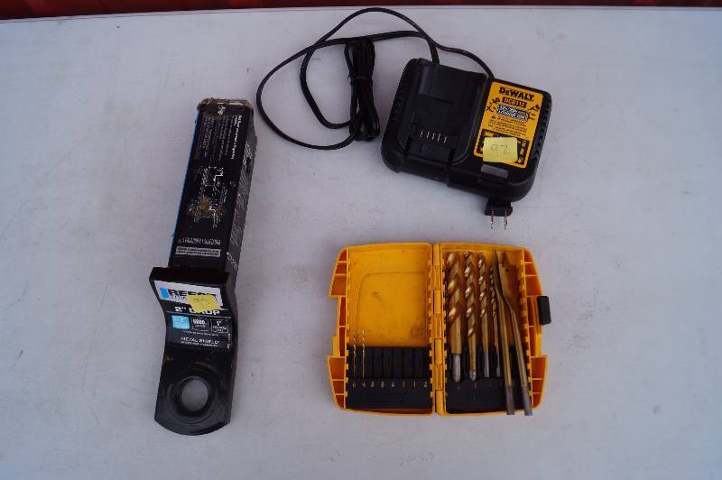 DeWalt Charger, Drill Bits & Hitch