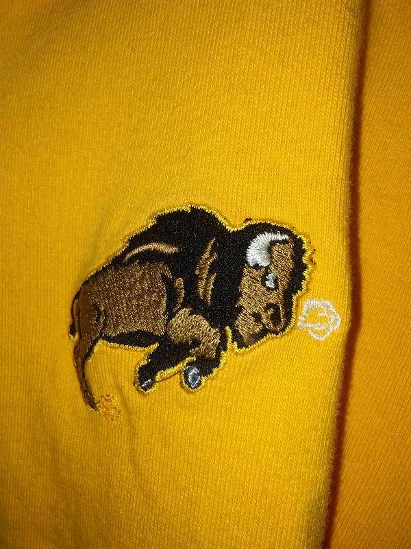 lot 51 image: NDSU BISON NCAA Rugby long sleeve shirt Large