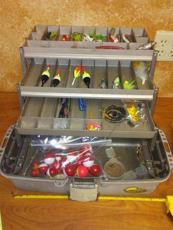 lot 112 image: Plano Guide Series Tackle Box with tackle