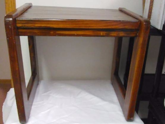 lot 25 image: Wood Side Tables (2), Perfect Dorm Size