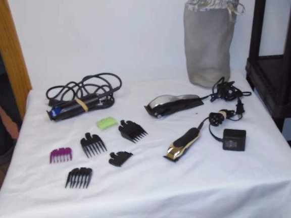 lot 83 image: Oster and Wahl Trimmers (3)
