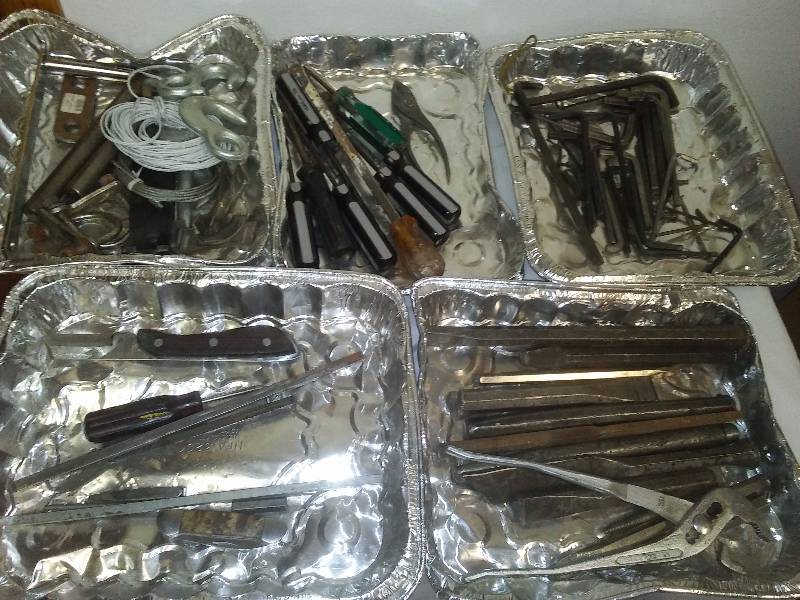 lot 127 image: Assorted Wrenches, Chisels, Allen Wrenches, Screwdriver and more
