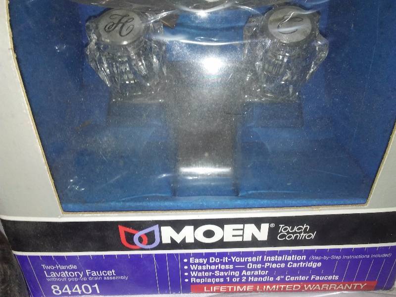 lot 132 image: DIY Plumbing Lot, New Moen Lavatory faucet and more