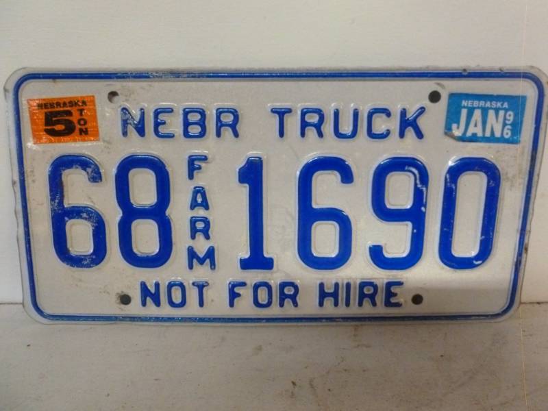 lot 139 image: License Plate