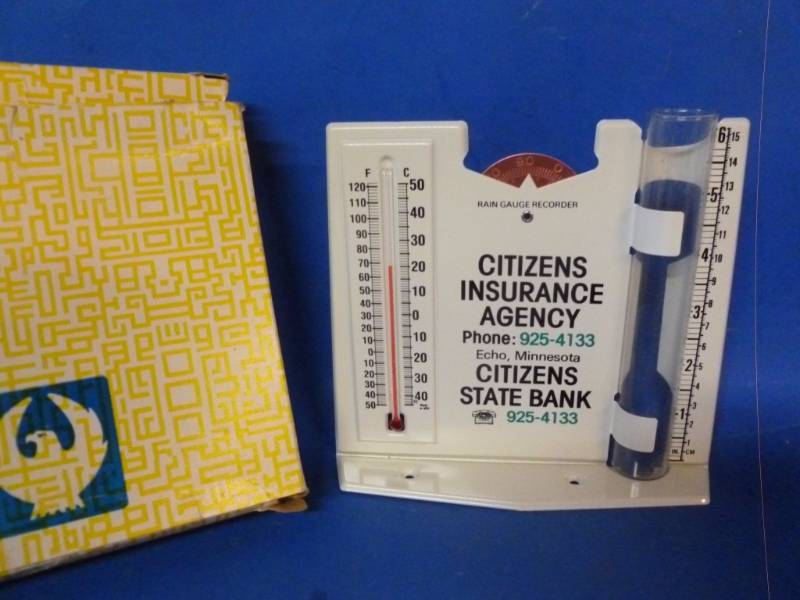 lot 168 image: Metal Thermometer