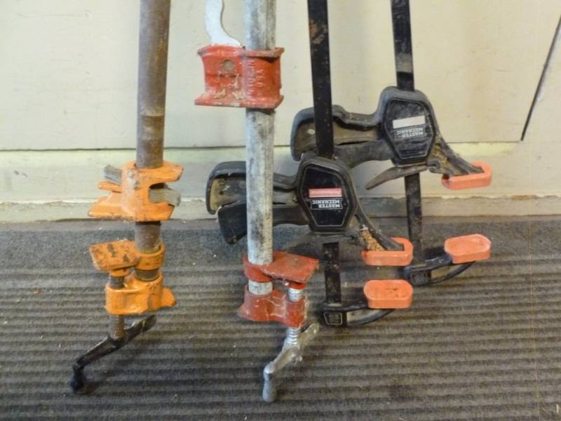 lot 182 image: Pipe Clamps