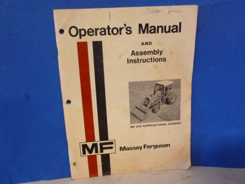 lot 195 image: Vintage Manual