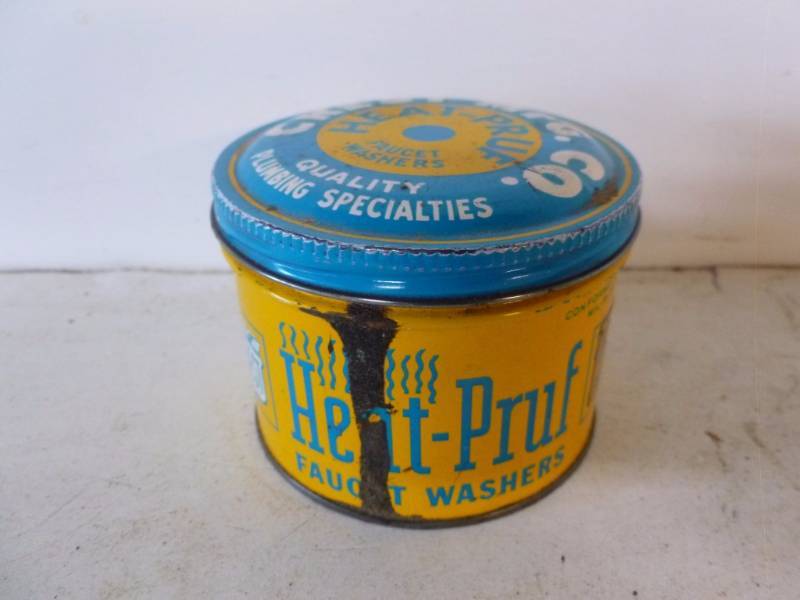 lot 220 image: Vintage Metal Container