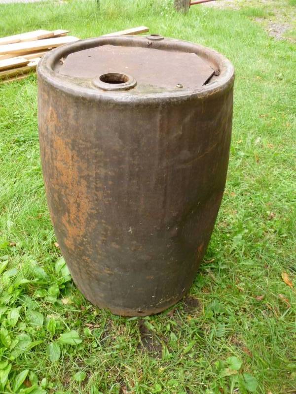 lot 245 image: Vintage Oil Barrel