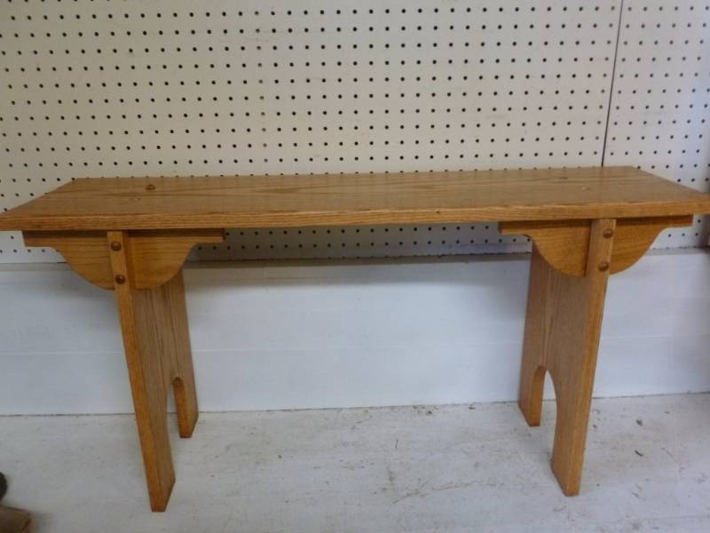 lot 247 image: Oak Bench