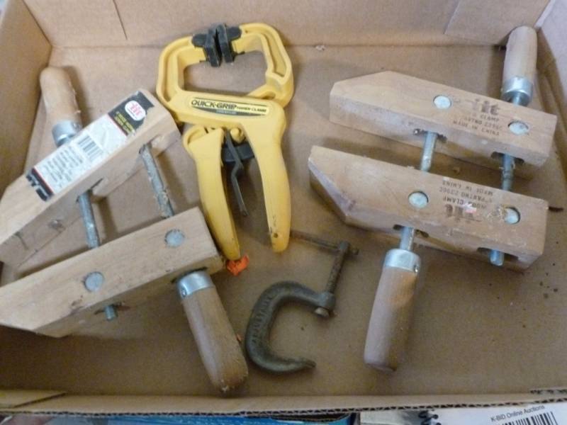 lot 66 image: Wood Clamps