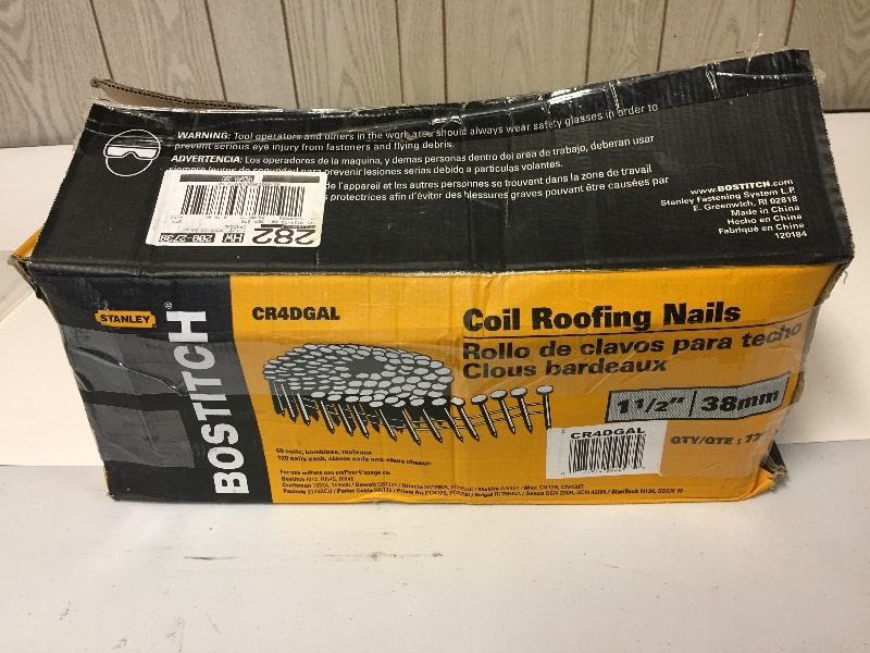 lot 11 image: Coil Roofing Nails - Bostitch
