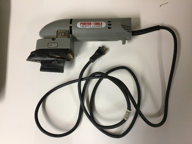 Profile Sander Porter Cable Model 444 w attachments TOOLS! TOOLS