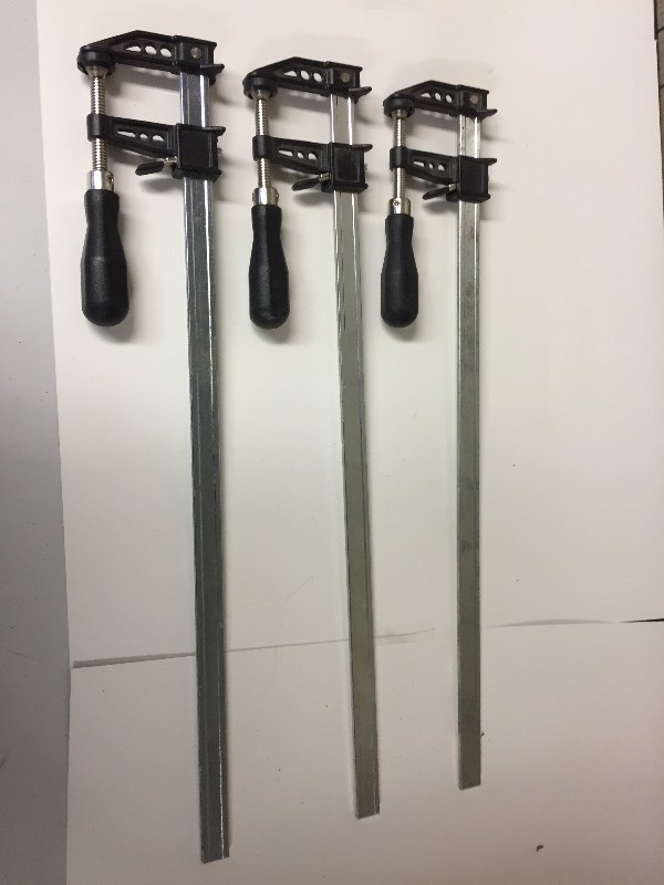 lot 32 image: Clamps 24 Sure-Foot F-Style Clamp - Qty 3