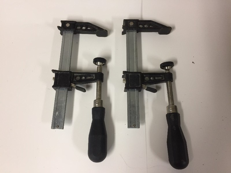 lot 33 image: Clamps 6 Sure-Foot F-Style Clamp - Set of 2