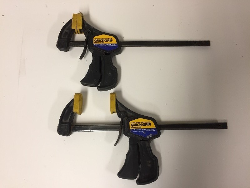 lot 38 image: Mini Bar Clamp - Quick Grip Set of 2