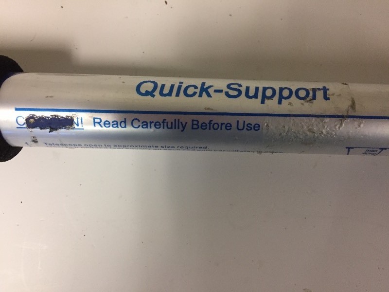 lot 45 image: Quick-Support Rod Telescoping 5 to 9