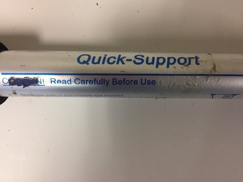 lot 46 image: Quick-Support Rod Telescoping 5 to 9