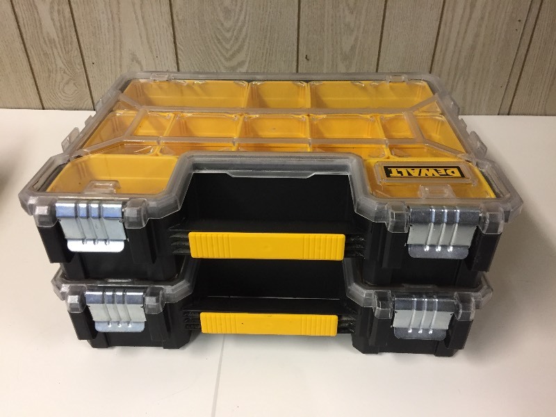 lot 48 image: Dewalt Deep Pro Organizer - Tools - Set of 2