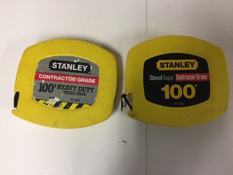 lot 52 image: 100 Steel Measuring Tape Stanley - Qty 2
