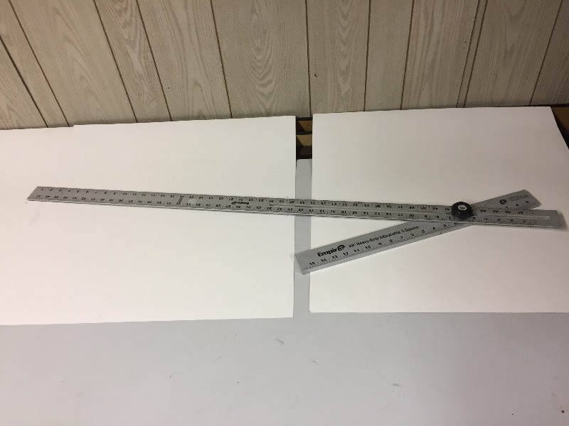 lot 60 image: 48 Adjustable T-Square