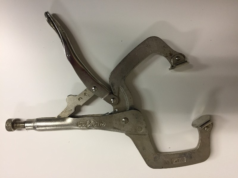 lot 61 image: Locking C-Clamps 11SP Vise Grip