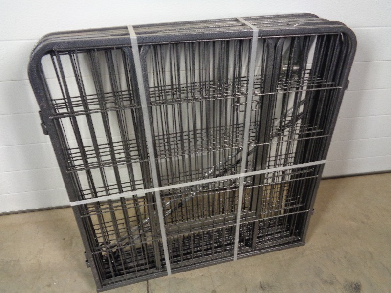 lot 14 image: New Heavy Duty Steel DogPet Play Pen