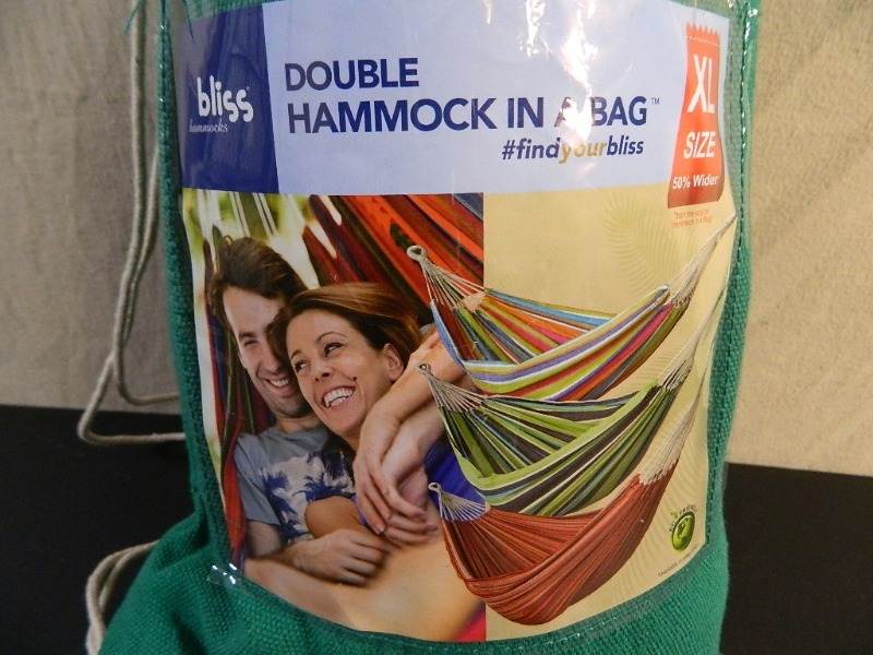lot 37 image: New Bliss Double Hammock in a Bag