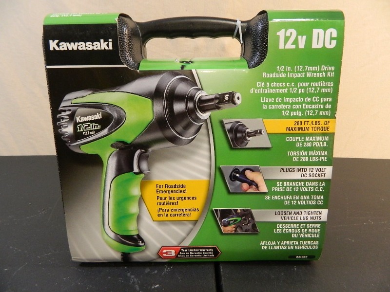 lot 42 image: New Kawasaki 12 Drive Roadside Impact Wrench Kit