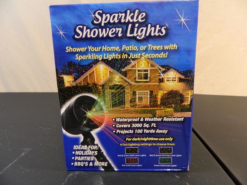 lot 53 image: New Sparkle Shower Lights