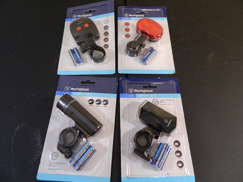 lot 100 image: 4 New Westinghouse LED Safety Lights