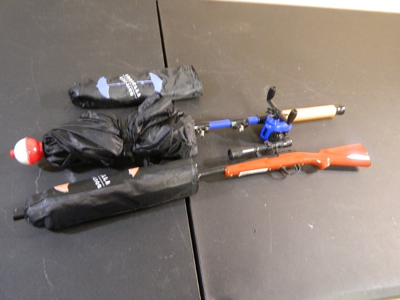 lot 127 image: 2 New Novelty Umbrellas