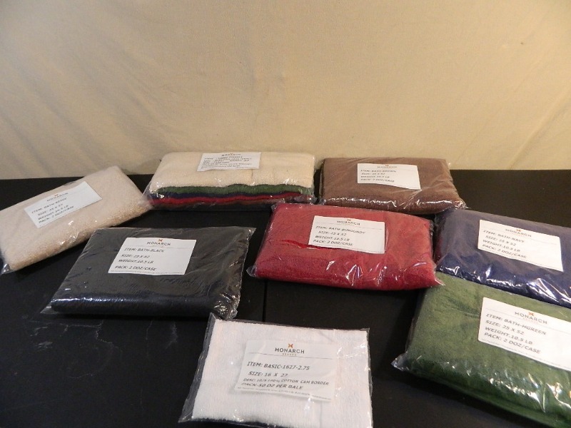 lot 162 image: 13 New Assorted Towels