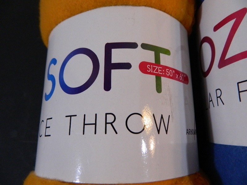 lot 185 image: 4 New Throws