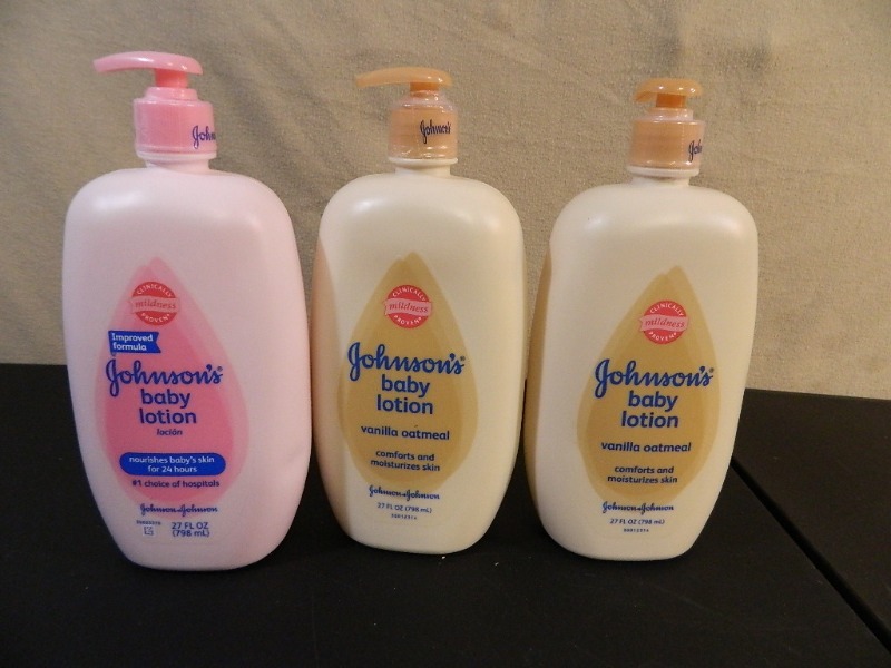 lot 217 image: 3 New Bottles of Johnson Baby Lotion