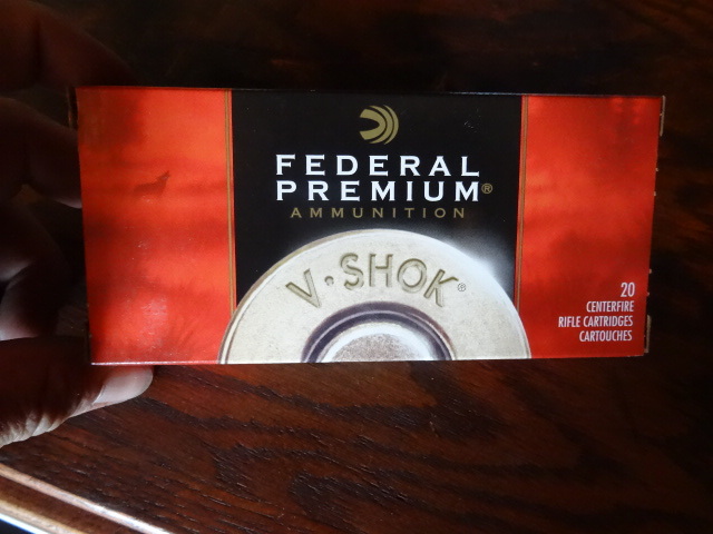 Federal Premium 22-250 Rem.  55 grain Nosler Ballistic tip. P22250F 20 per box. 1 box
