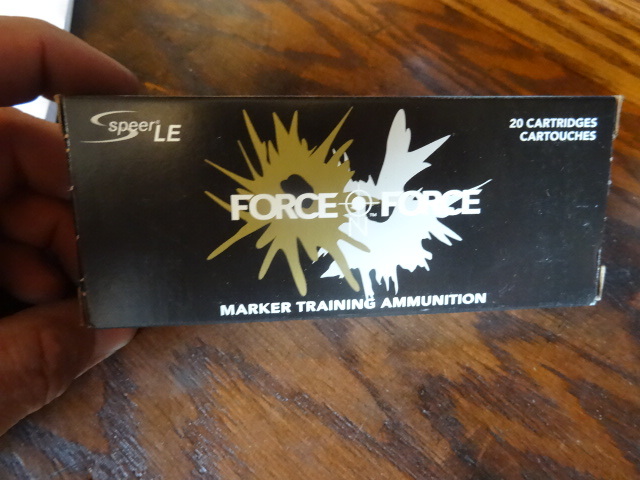 Speer LE Force N Force training ammo. 5.56mm. Red. FF556R1. 20 shells per box. 1 Box