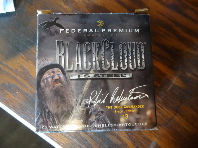 Federal premium Black cloud FS Steel. 12 gauge. 3. 1 14 oz. 3 shot. PW81423. 25 shells per box. 1 box