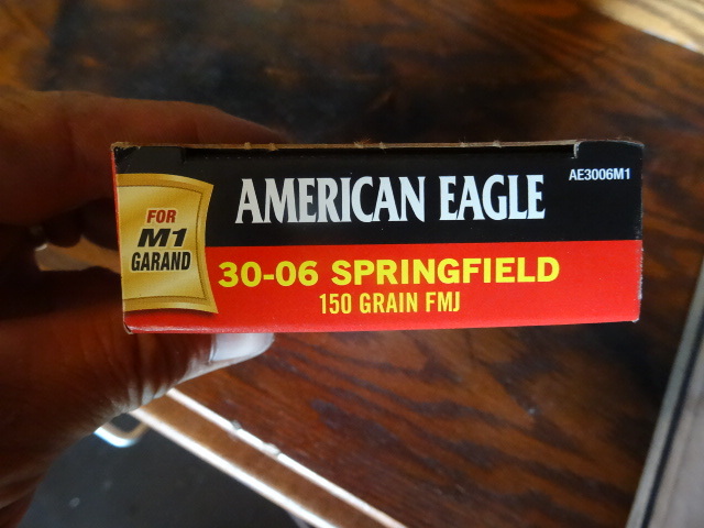American Eagle 30-06 Springfield 150 grain FMJ. AE3006M1. 20 bullets per box. 1 Box