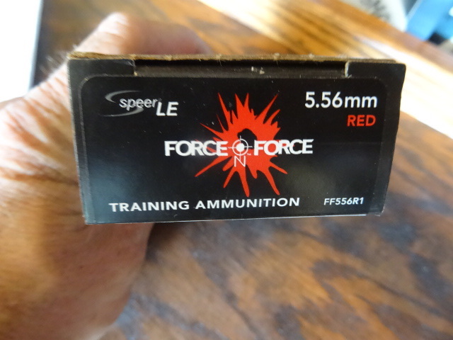 Speer LE Force N Force training ammo. 5.56mm. Red. FF556R1. 20 shells per box. 1 Box